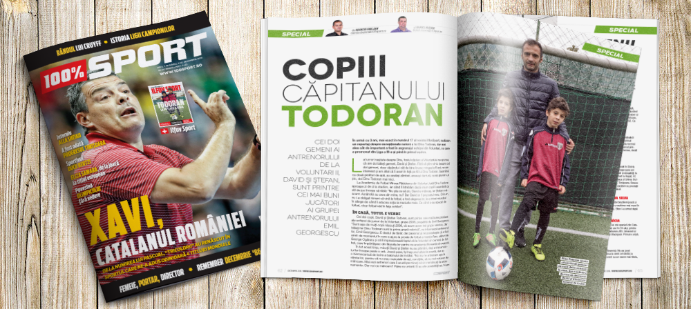 IlfovSport are un frate mai mare, 100% Sport! Două reviste în una singură
