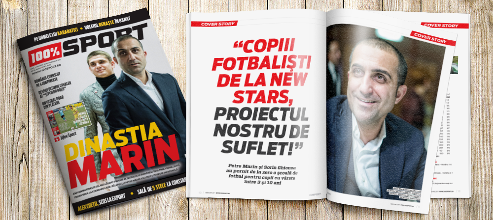 IlfovSport are un frate mai mare, 100% Sport! Două reviste în una singură