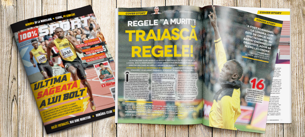 IlfovSport are un frate mai mare, 100% Sport! Două reviste în una singură