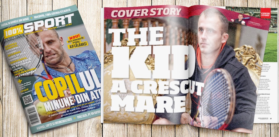 NUMĂRUL 26 AL REVISTEI 100% SPORT ROMÂNIA ESTE PE PIAȚĂ! Anul lui Marius Copil: „Aș fi fost mai repede în Top 100 dacă lucram mai devreme cu 2 oameni!”