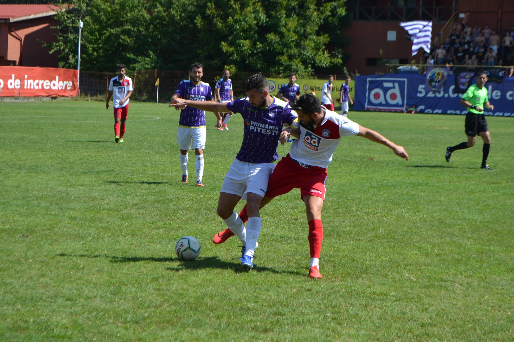 Sportul respiră doar o repriză. FC Argeş a contat după pauză