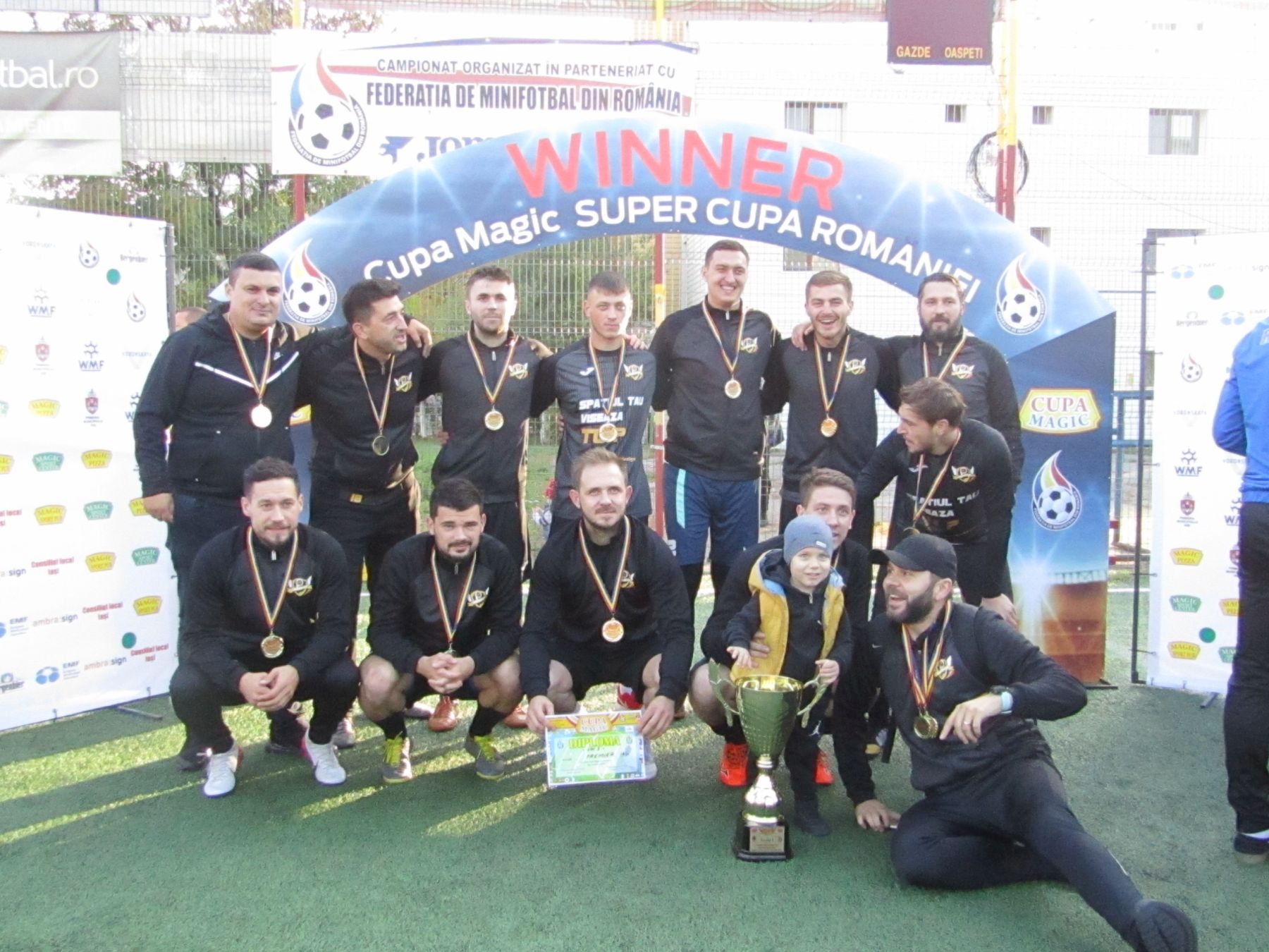 Premier Iași, campioana Cupei Magic la minifotbal