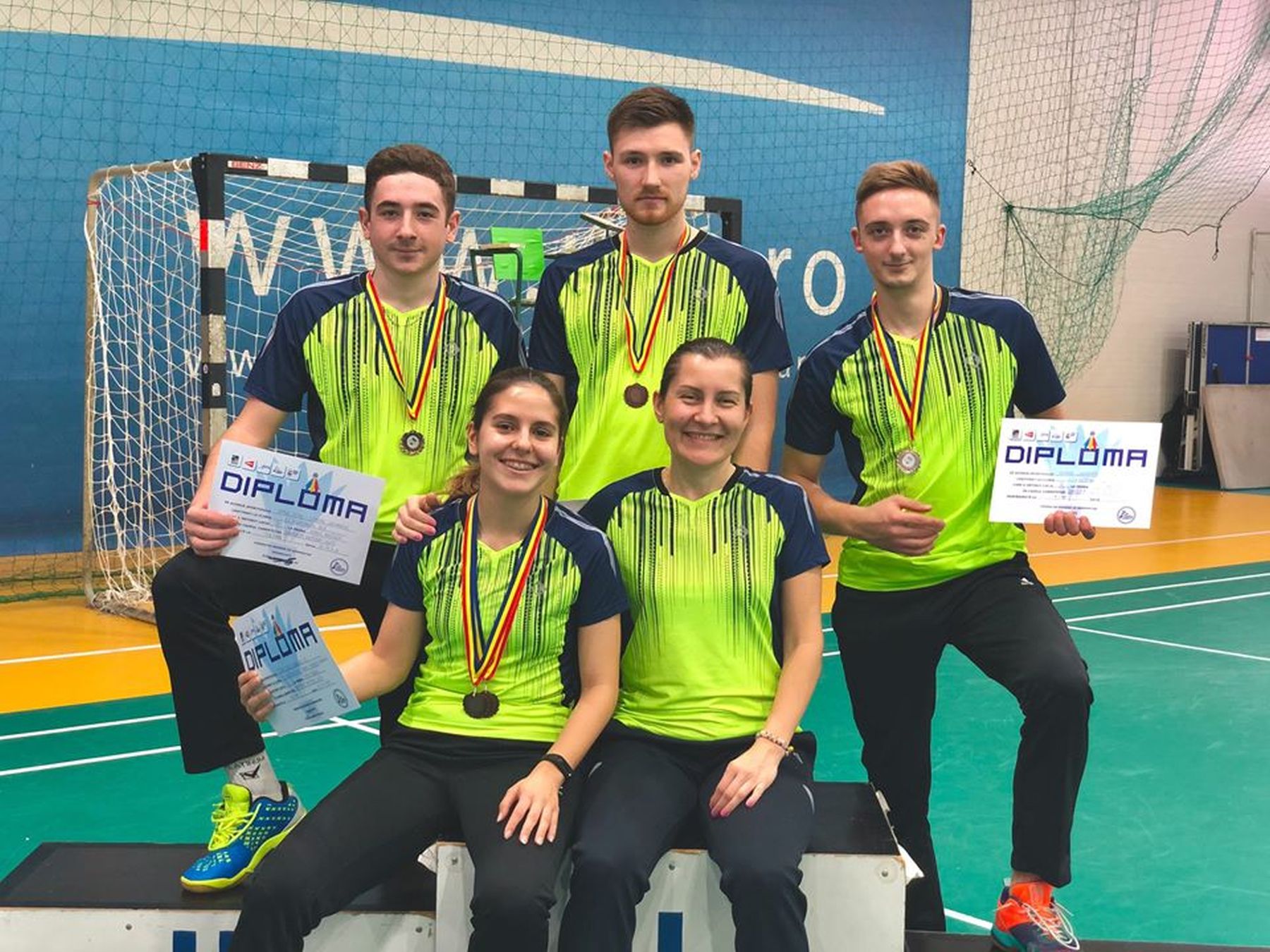 Patru medalii pentru sportivii de la CS Politehnica Iași la Campionatele Naționale de badminton pentru seniori