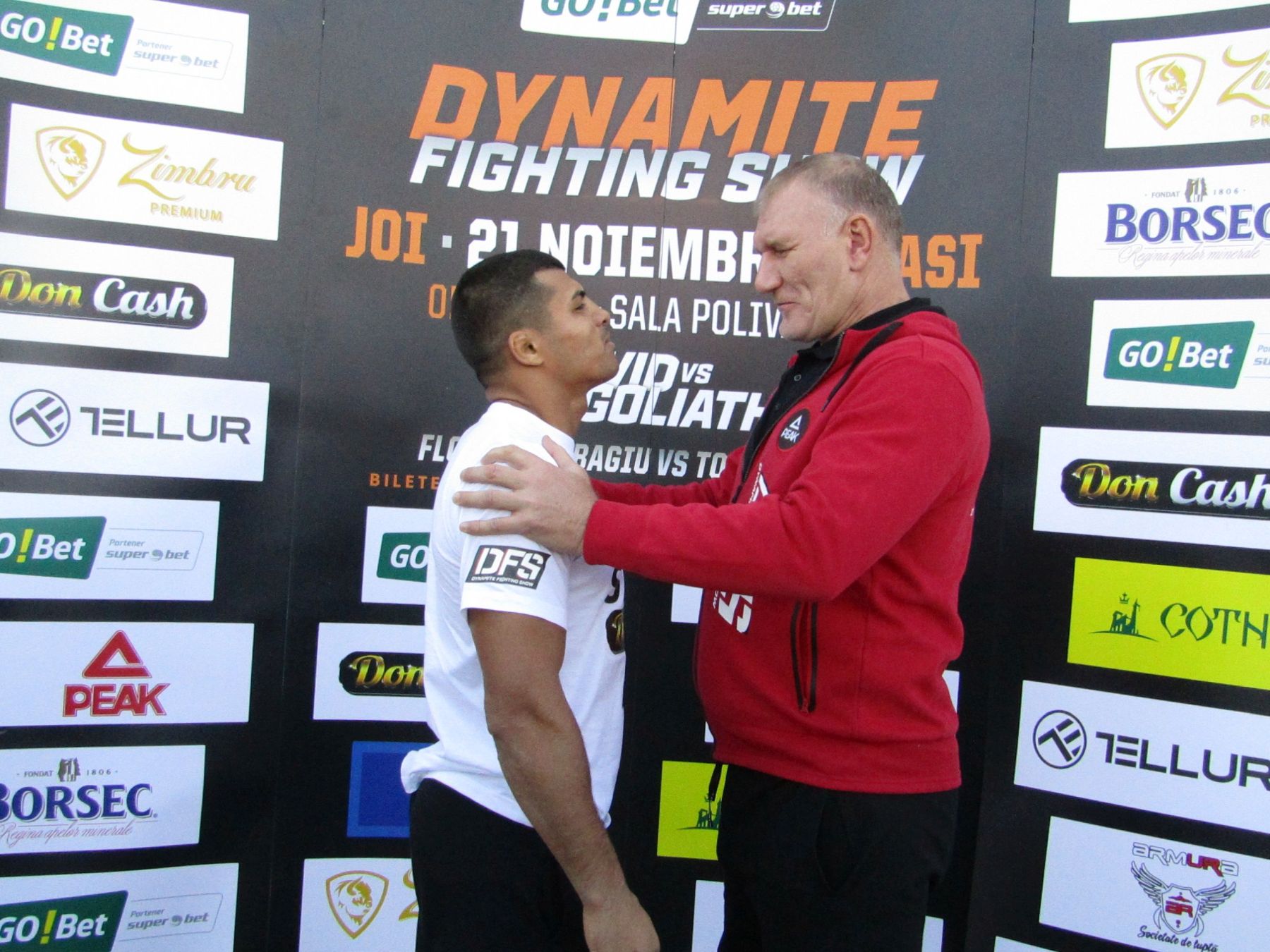 Dynamite Fighting Show, în premieră la Iași! Se anunță show în ring, între ”Rambo” și Tolea