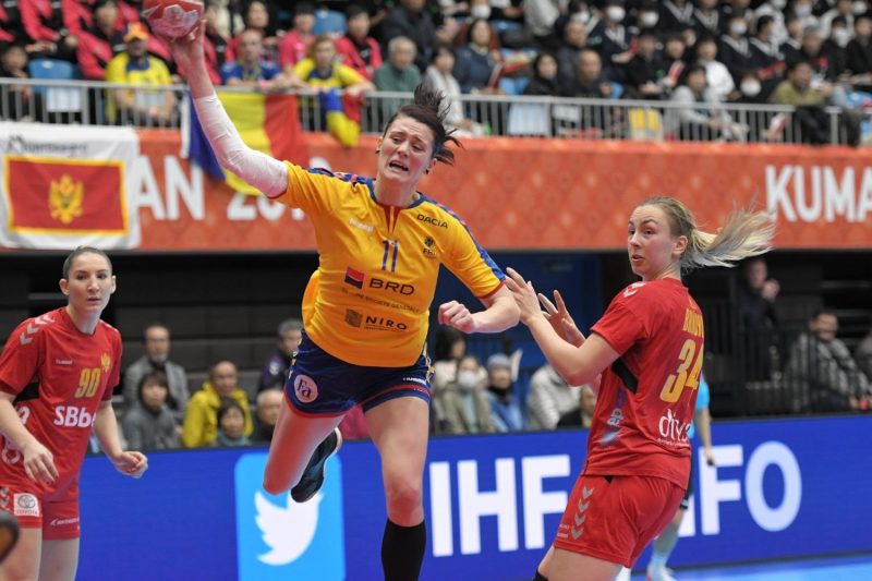 CM de handbal 2019: România a pierdut cu Muntenegru după ce a condus cu 21-17