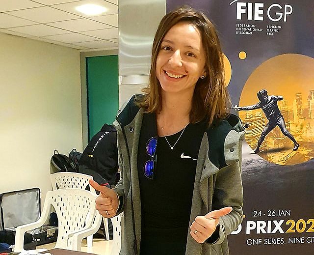 Ana-Maria Popescu Brânză, victorioasă în Grand Prix-ul de spadă de la Doha