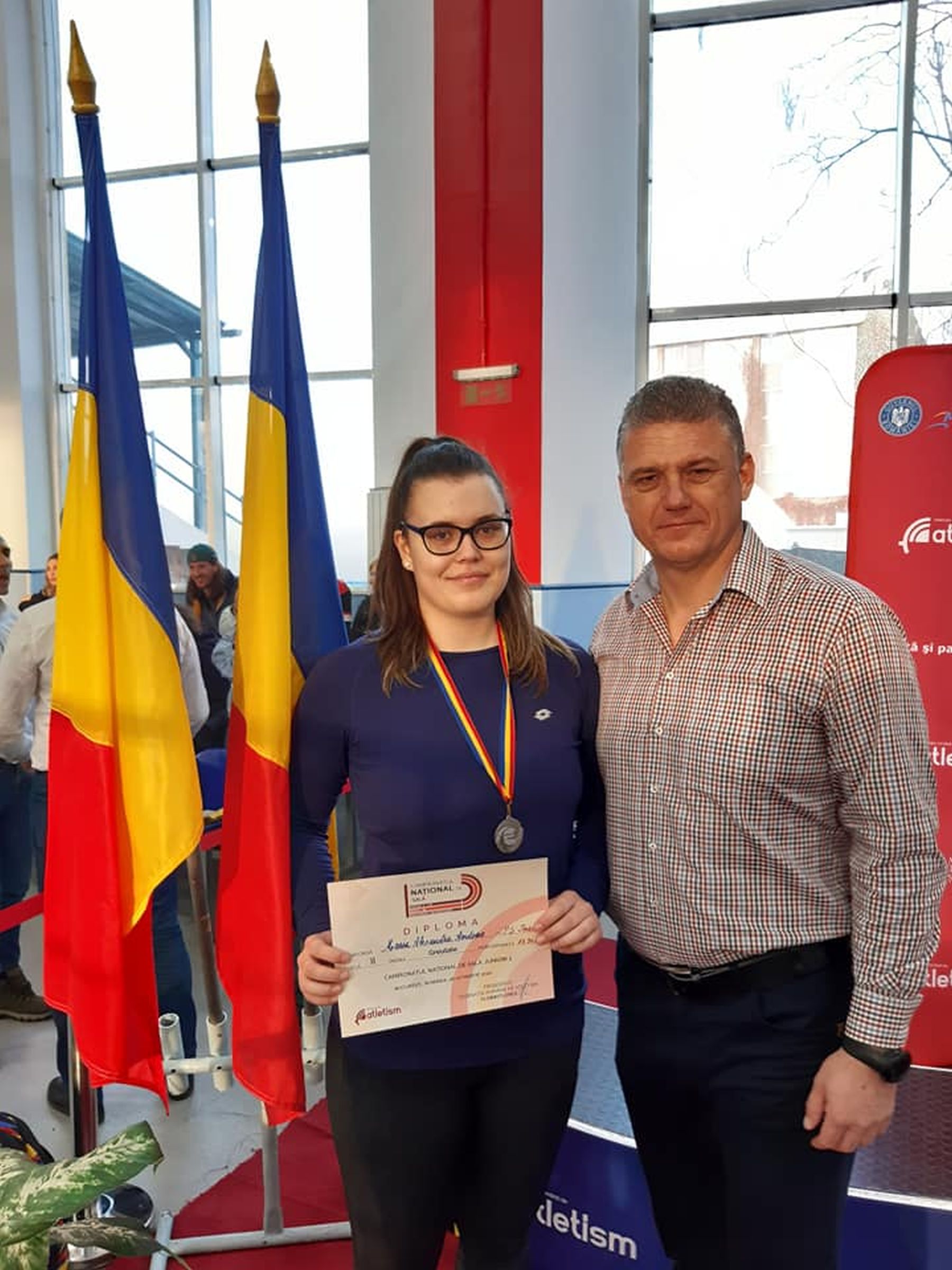 Atletismul ieșean are viitor. O nouă medalie pentru Maria Andone la ”Naționale”