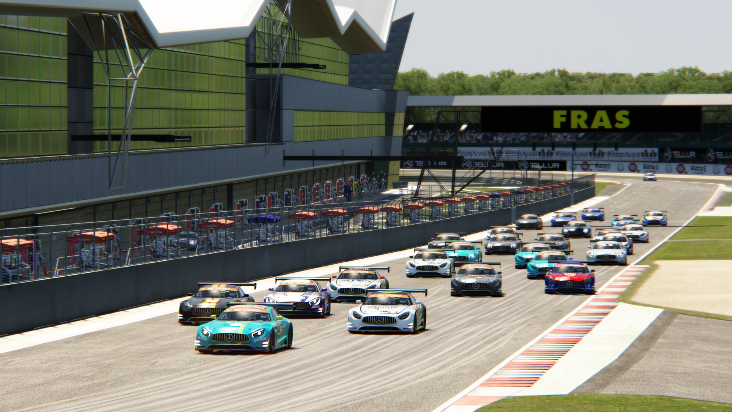 Virtual Racing Romania: debut în forță pentru ”albaștri”