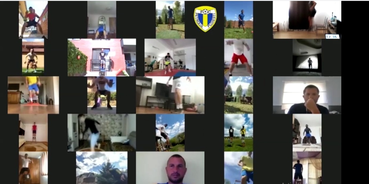 Petrolul a trecut la alt nivel. Antrenamente online pentru ”lupii galbeni”
