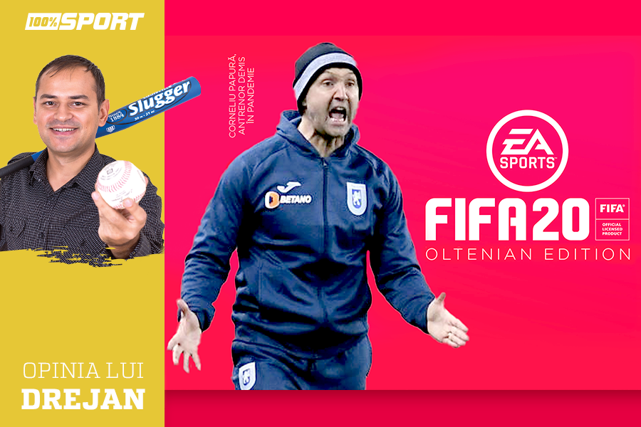 OPINIE / Narcis Drejan scrie despre demiterea lui Corneliu Papură: S-o fi supărat Rotaru că a pierdut Craiova în FIFA20!