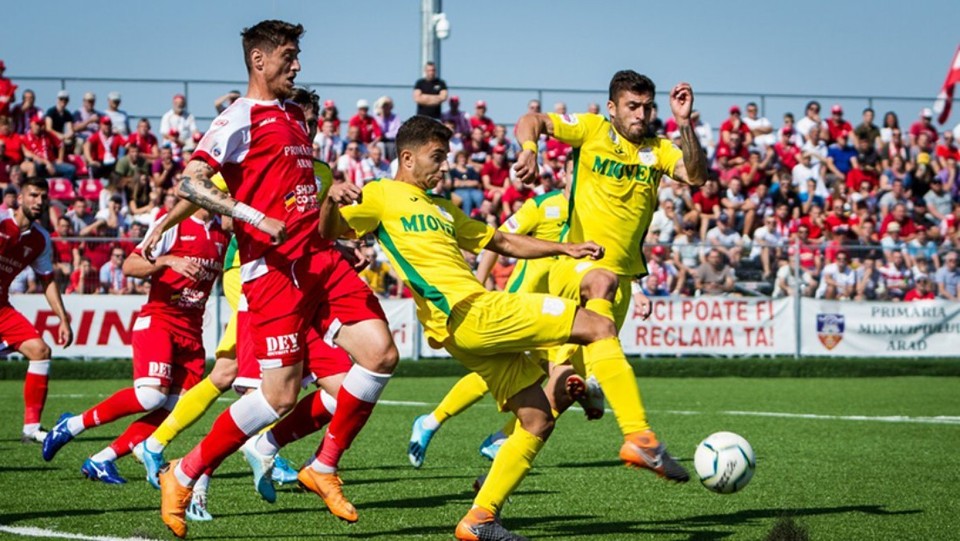 Baraj Casa Liga 1 / Chindia-CS Mioveni, primul act