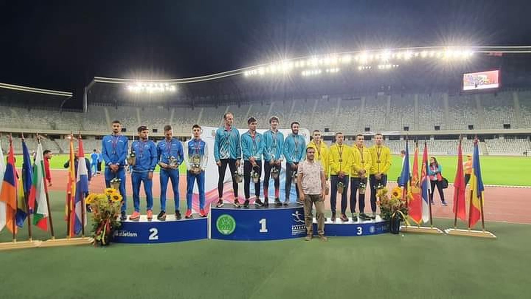 Atletul Vlad Dulcescu, de la CS Politehnica Iaşi, vicecampion balcanic la Cluj-Napoca