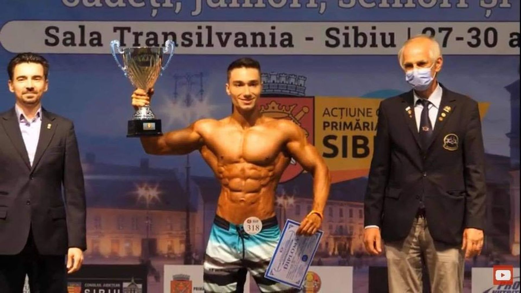 Cinci medalii pentru sportivii secției de culturism-fitness de la CSM Iași la Campionatele Naționale de la Sibiu