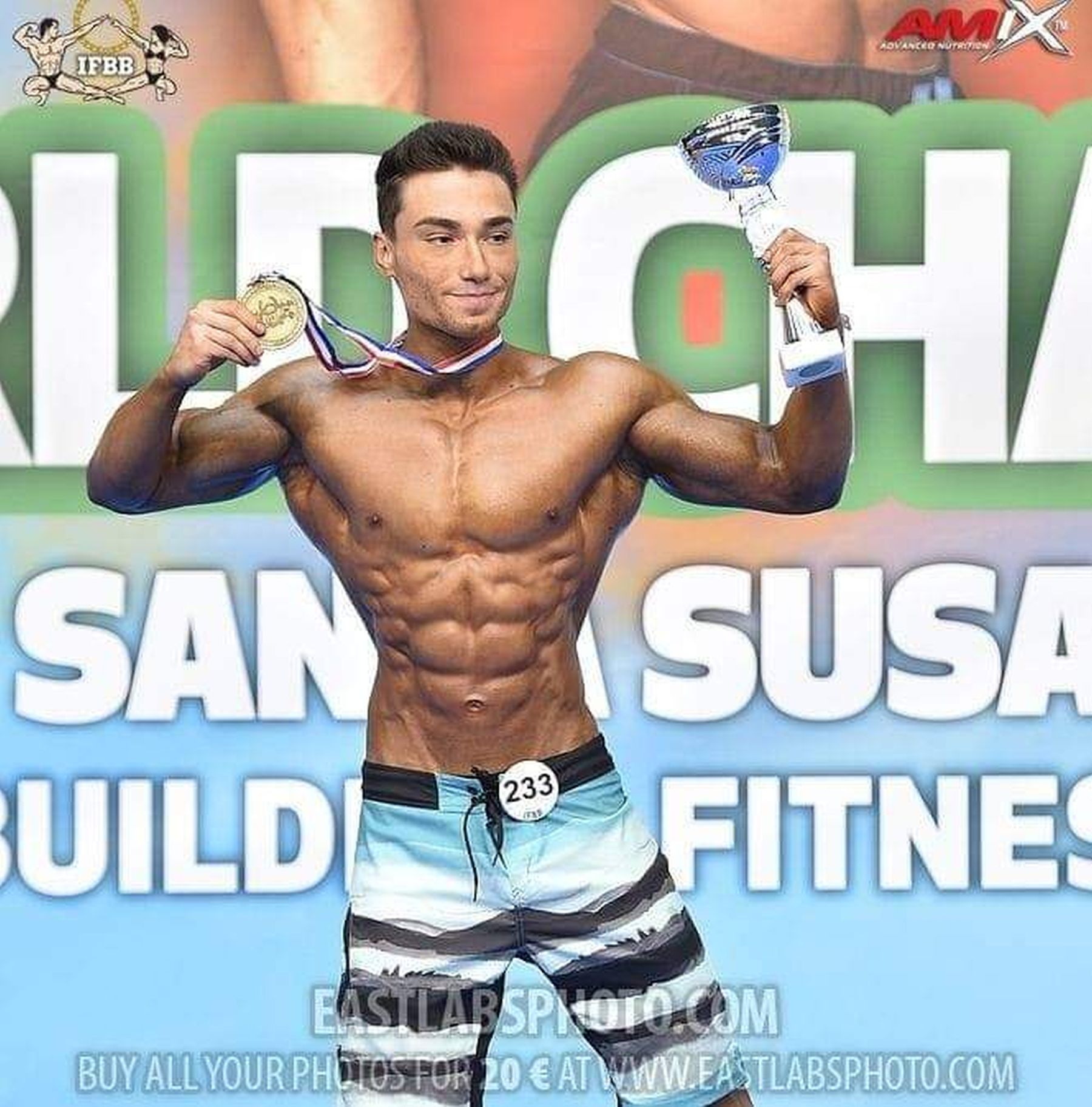 Doi sportivi de la CSM Iași, aur și argint la Mondialele de culturism-fitness pentru seniori din Spania