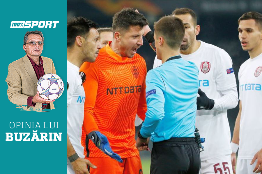 OPINIE/ Alin Buzărin scrie despre delegarea ciudată a arbitrului care a măcelărit-o pe CFR la Berna la ditamai derby-ul PSG – Lyon SĂ PRIVIM DREPT CĂTRE O LUME STRÂMBĂ