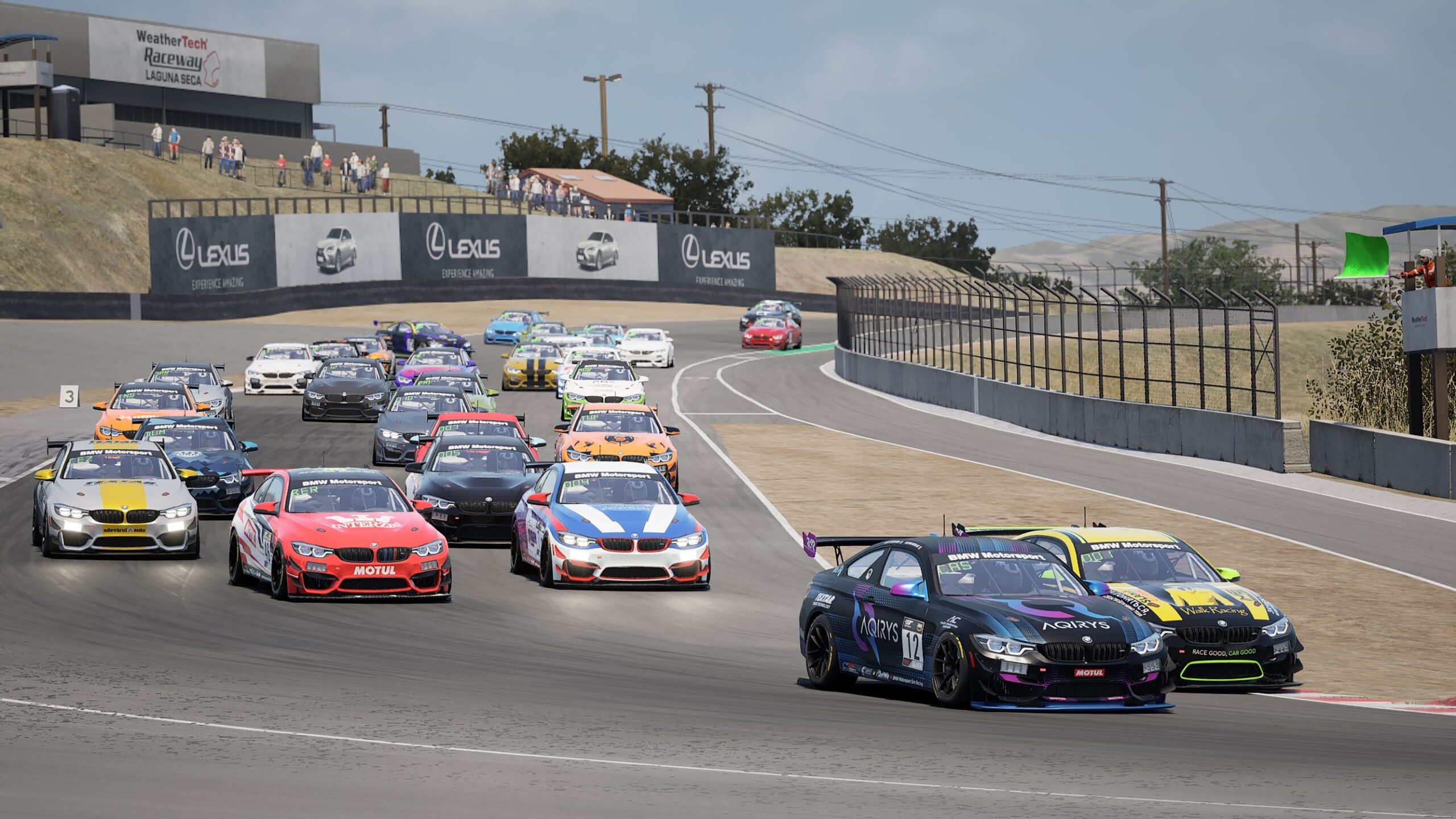 Racing League Romania BMW GT Challenge: Trei pe un loc pe Laguna Seca