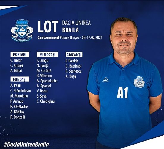 Cantonament la înălțime. Dacia Unirea Brăila se pregătește la Poiana Brașov