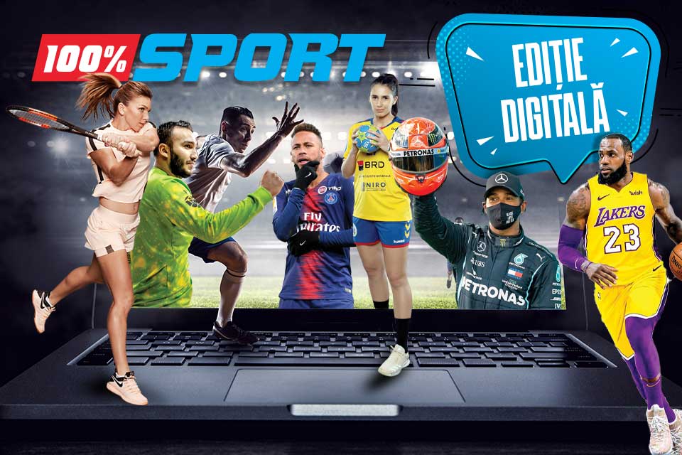 Surpriză pentru cititorii noștri – Revista 100% Sport România în variantă digitală PDF!!!