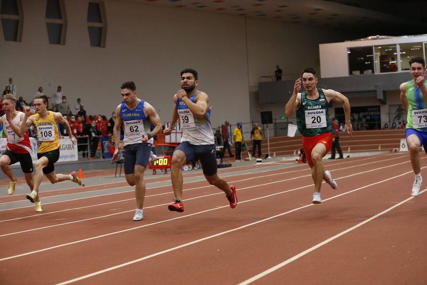 Atletul ieșean Beniamin Duicu, medaliat cu aur la Campionatele Balcanice de la Sofia