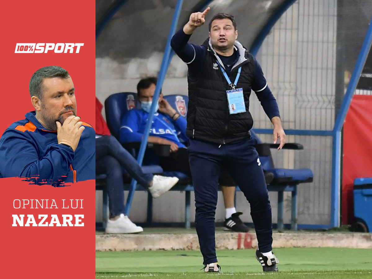 Opinie / Daniel Nazare scrie despre antrenorul Marius Croitoru. Când pierde meciul, numai arbitrul e de vină! Nimeni altcineva