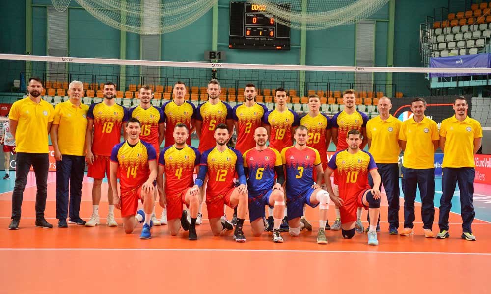 Naționala de volei a României joacă la Ploiești pentru calificarea la Campionatul European