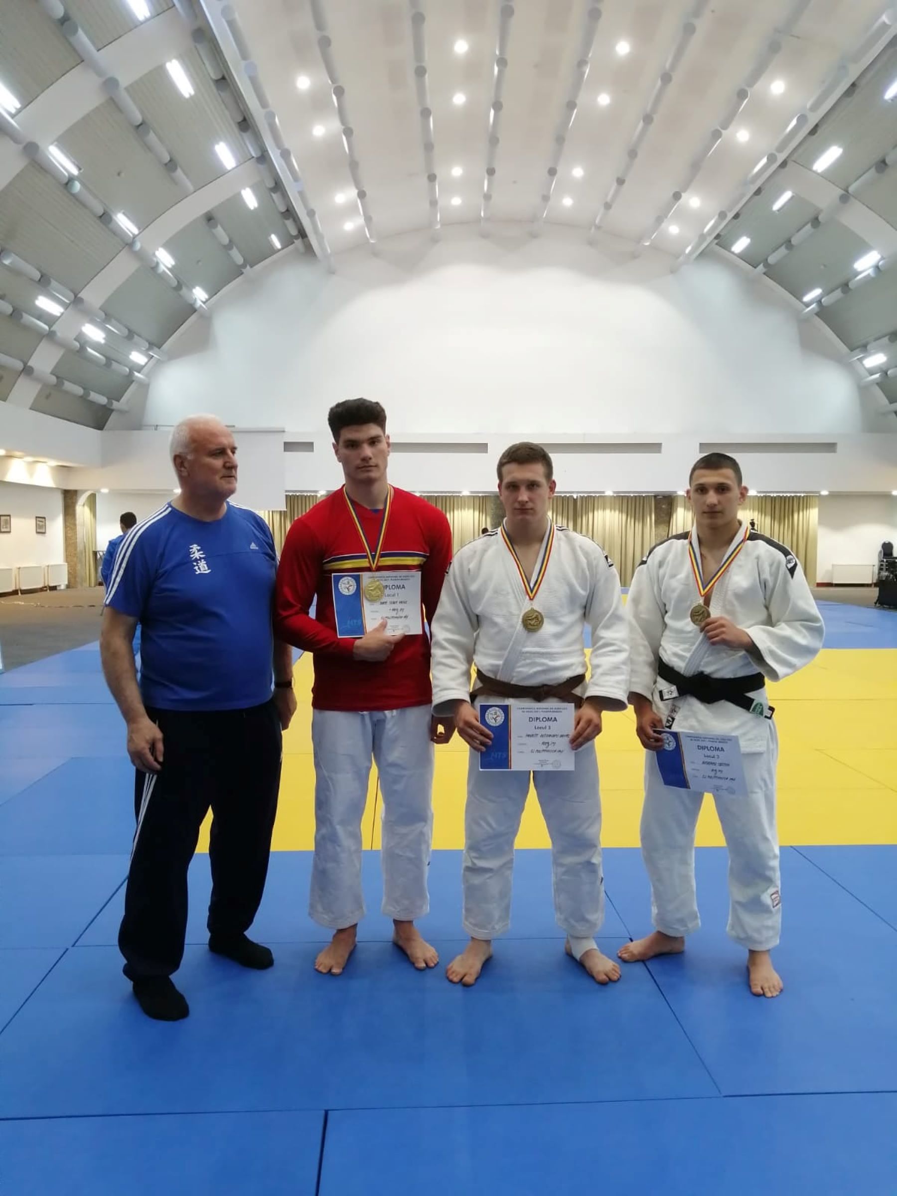 Trei medalii pentru sportivii ieșeni la Campionatele Naționale de judo pentru tineret