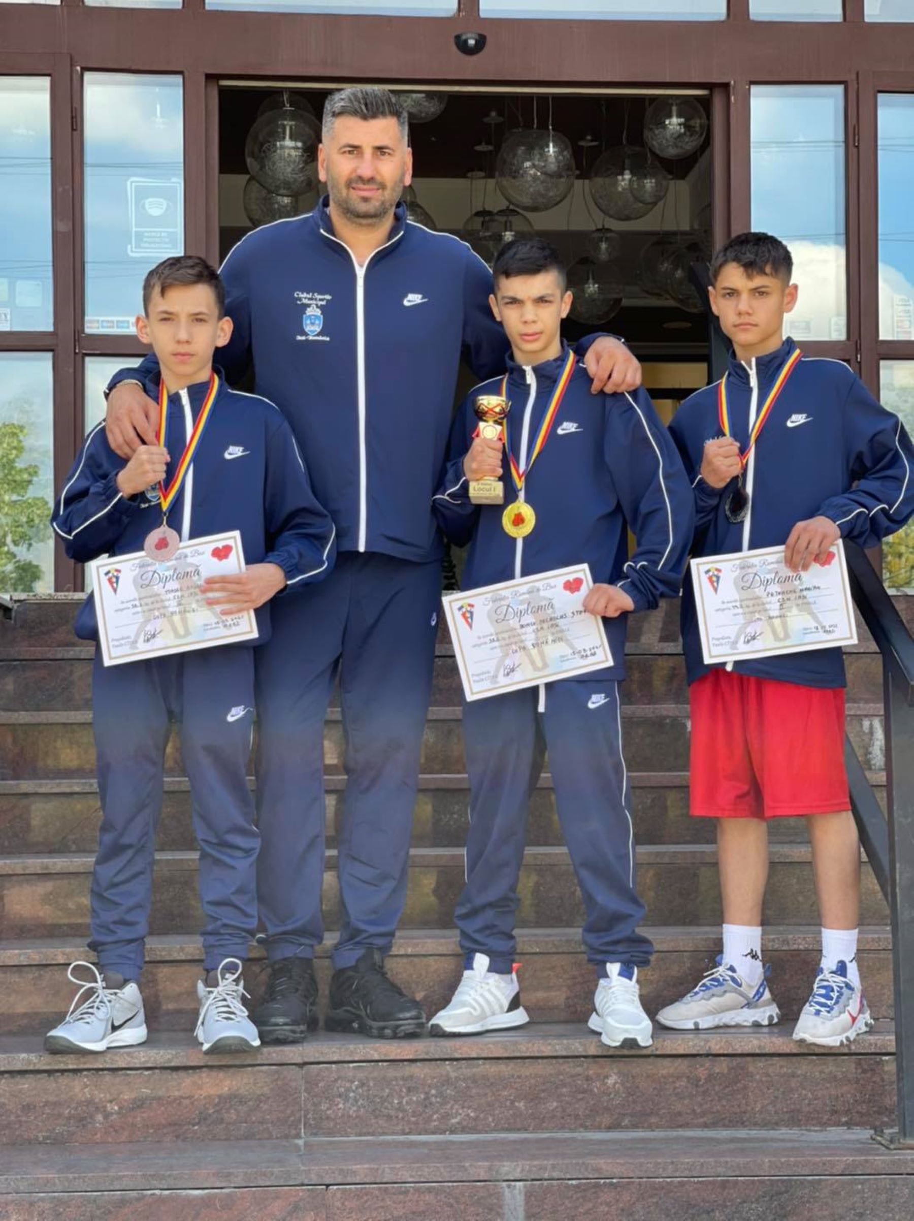 Patru medalii pentru pugiliștii ieșeni la Cupa României de box pentru cadeți