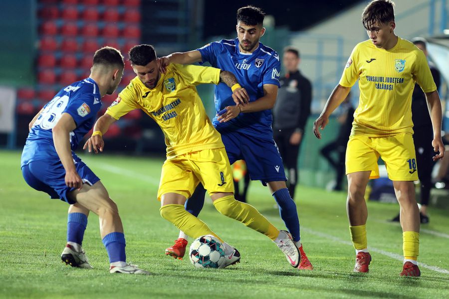 Retur fără emoții. FC Voluntari a surclasat Dunărea Călărași