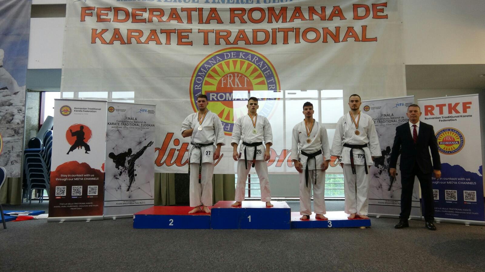 Karateka ieșeni, pe podium la Campionatele Naționale