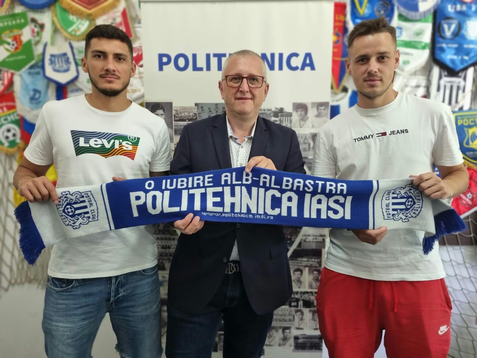 Florin Plămadă și Marian Târșa au semnat cu Poli Iași