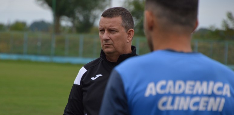 Ghinioanele continuă. Ionuț Chirilă a debutat cu un eșec la Academica Clinceni