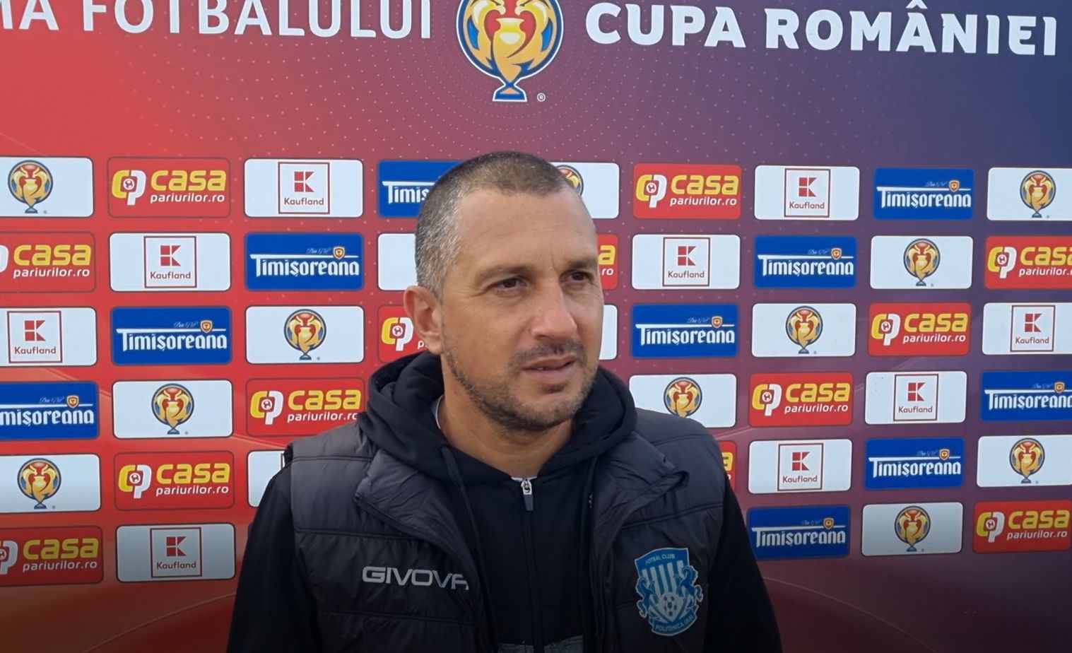 Costel Enache, după ce Poli Iași a fost eliminată de o echipă de Liga a 3-a din Cupa României: ”Mă așteptam la mai mult”