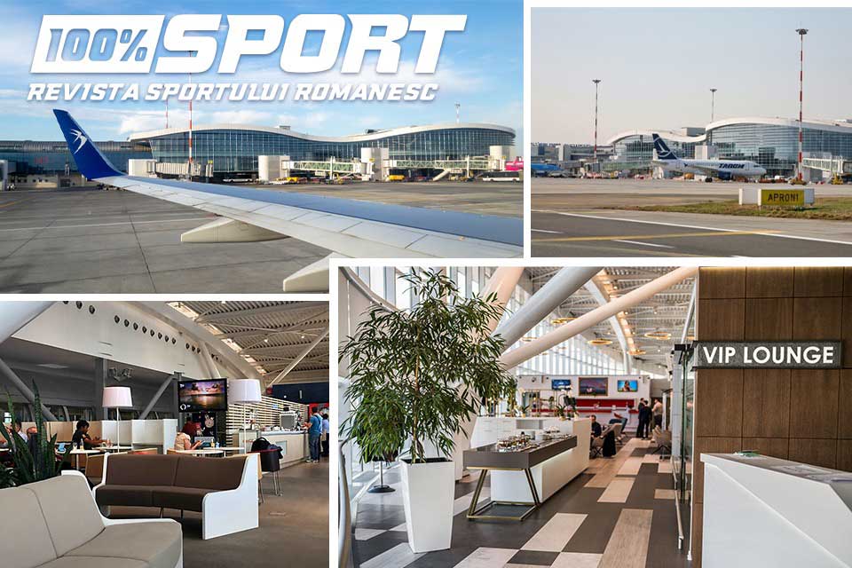 Revista 100% Sport Romania, gratuit pe Aeroportul Henri Coandă