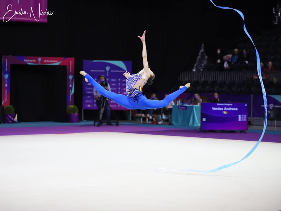 Rezultate meritorii pentru gimnasta ieșeană Andreea Verdeș, la Cupa Mondială de la Cluj-Napoca
