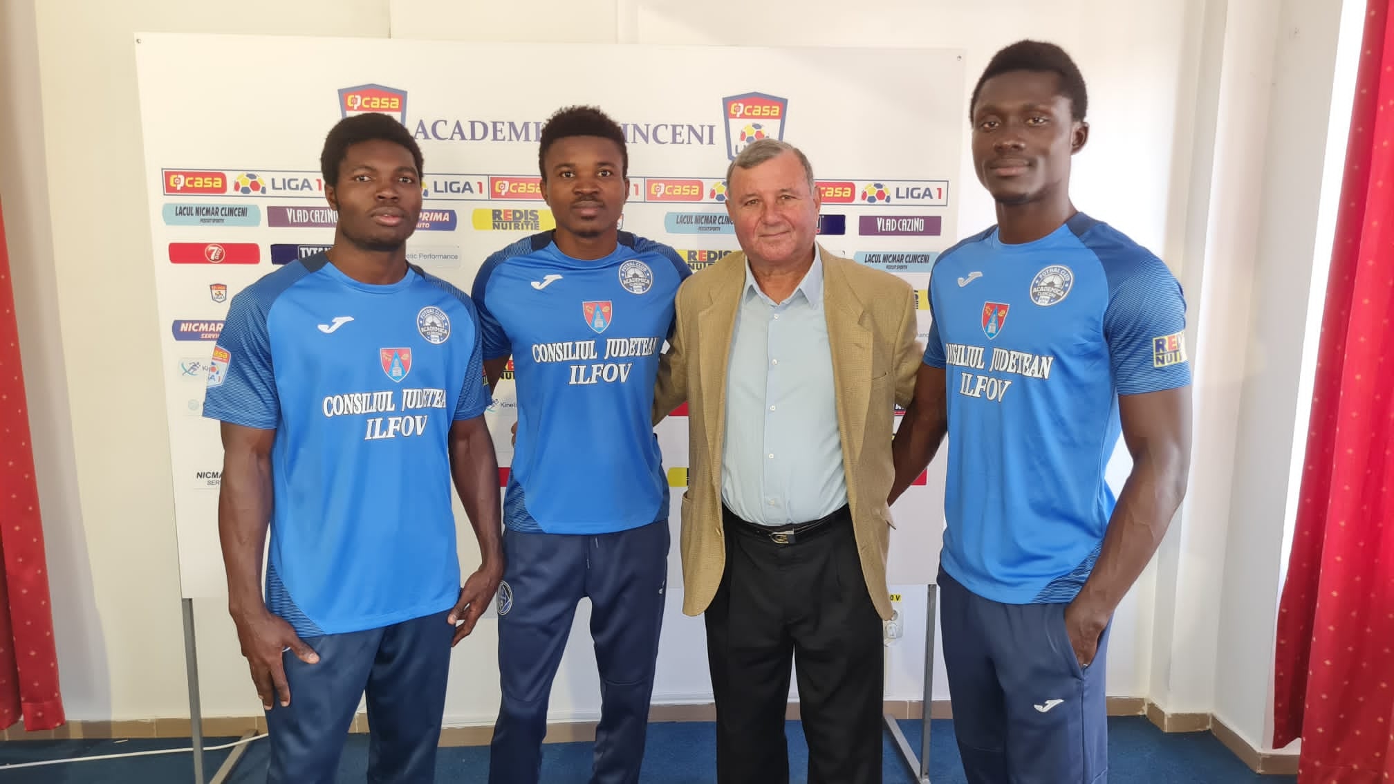 Completări pe ultimul loc. Academica Clinceni a legitimat trei jucători din Ghana