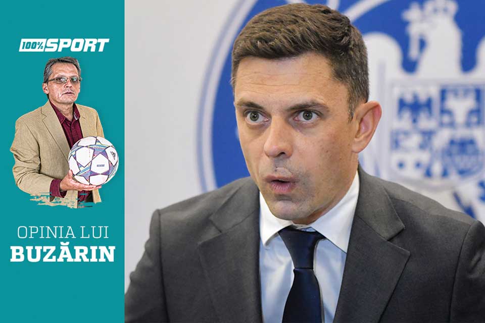 Opinie Alin Buzărin | Ministrul Sportului, Eduard Novak, a încercat să pară patriot, dar s-a făcut de râs