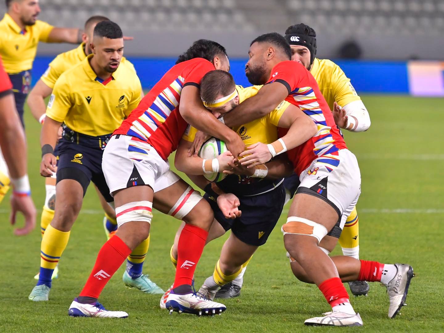 Naționala României de rugby, victorie spectaculoasă cu Tonga! „Stejarii” urcă pe locul 15 mondial | VIDEO