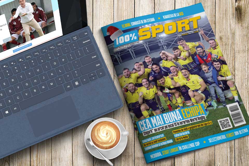 NUMĂRUL 59 (111) 100% SPORT ROMÂNIA ESTE PE PIAȚĂ! NAȚIONALA DE RUGBY, ASALT SPRE ELITA MONDIALĂ