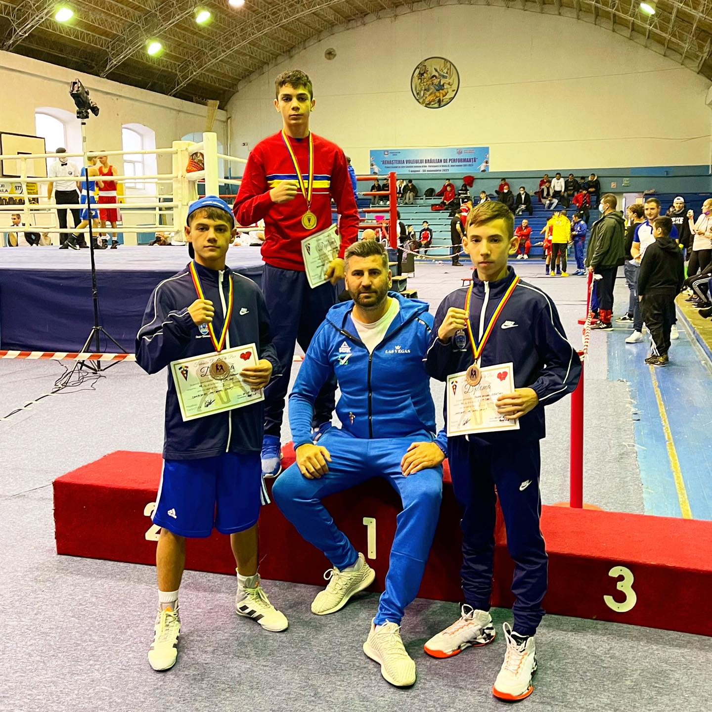 Patru medalii pentru pugiliștii ieșeni la Campionatul Național de cadeți