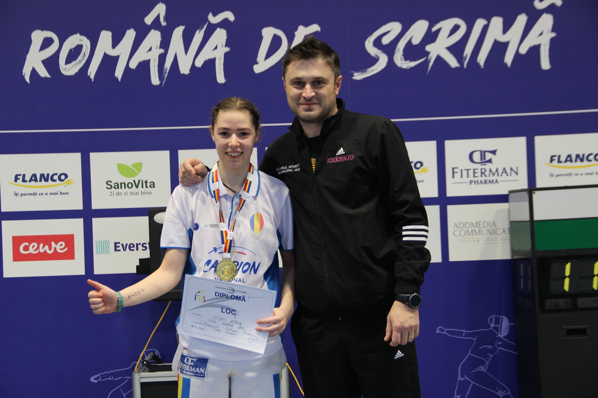 Un nou titlu național pentru sabrera ieșeană Amalia Stan