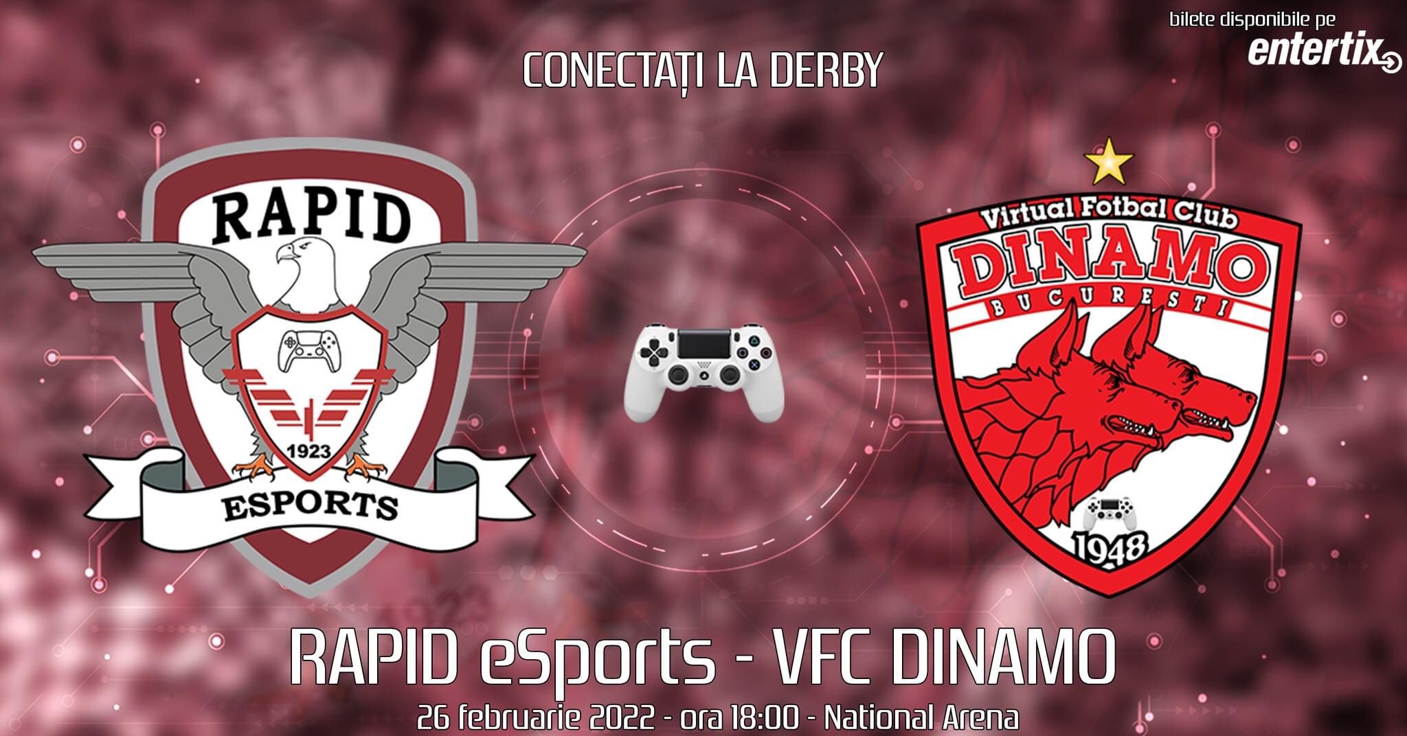 Derby înainte de un mare derby: un alt fel de Rapid-Dinamo pe Arena Națională
