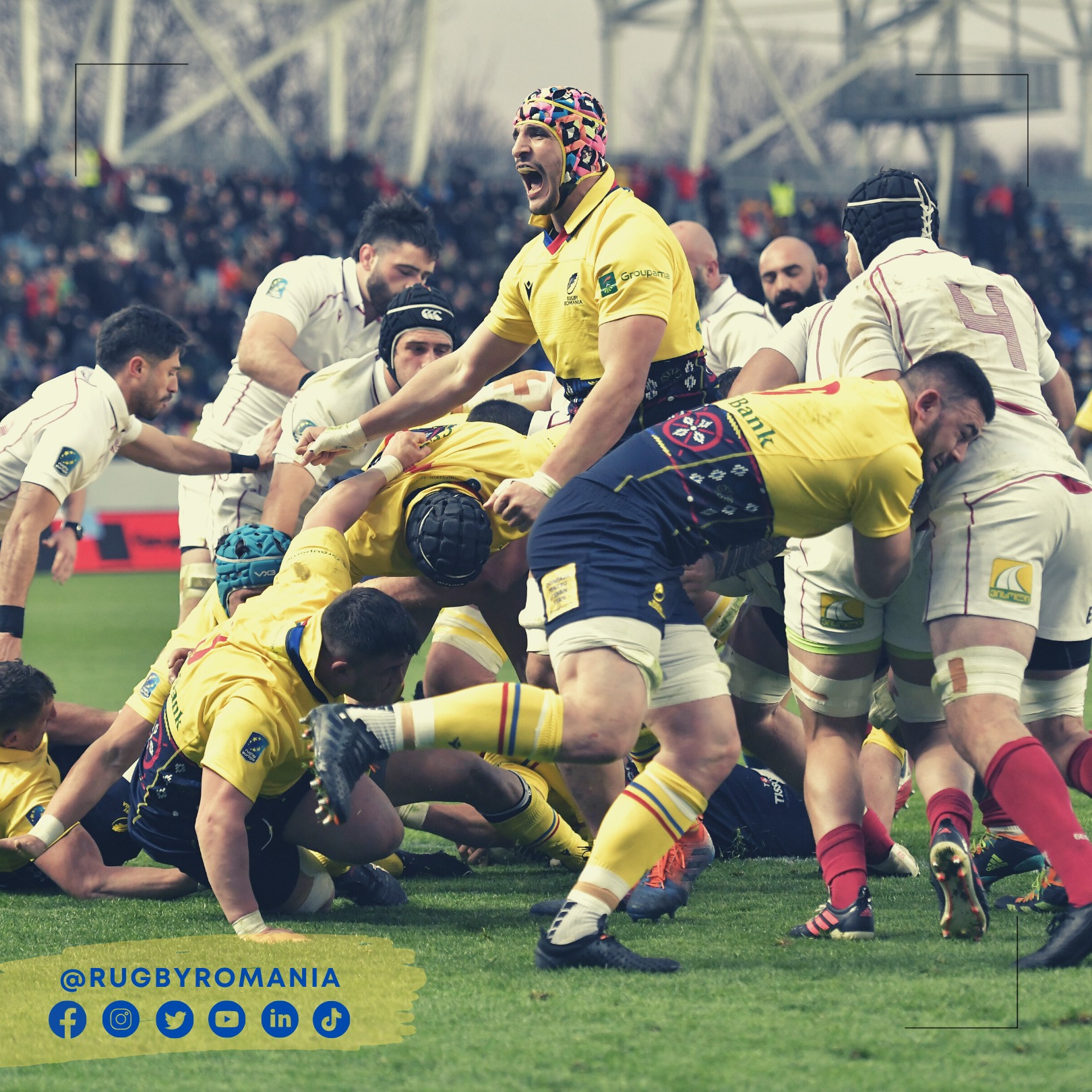 România pierde cu Georgia, 23-26, și acumulează punctul bonus defensiv! Cum se califică stejarii la turneul final?