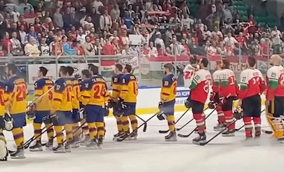 Video | INCREDIBIL! Hocheistii Romaniei au cantat imnul asa zisului Tinut Secuiesc la Campionatul Mondial!