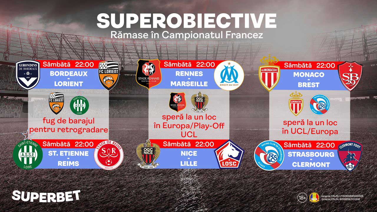 SuperSocial | Tout ou rien. SuperObiectivele finalului de sezon în Franța