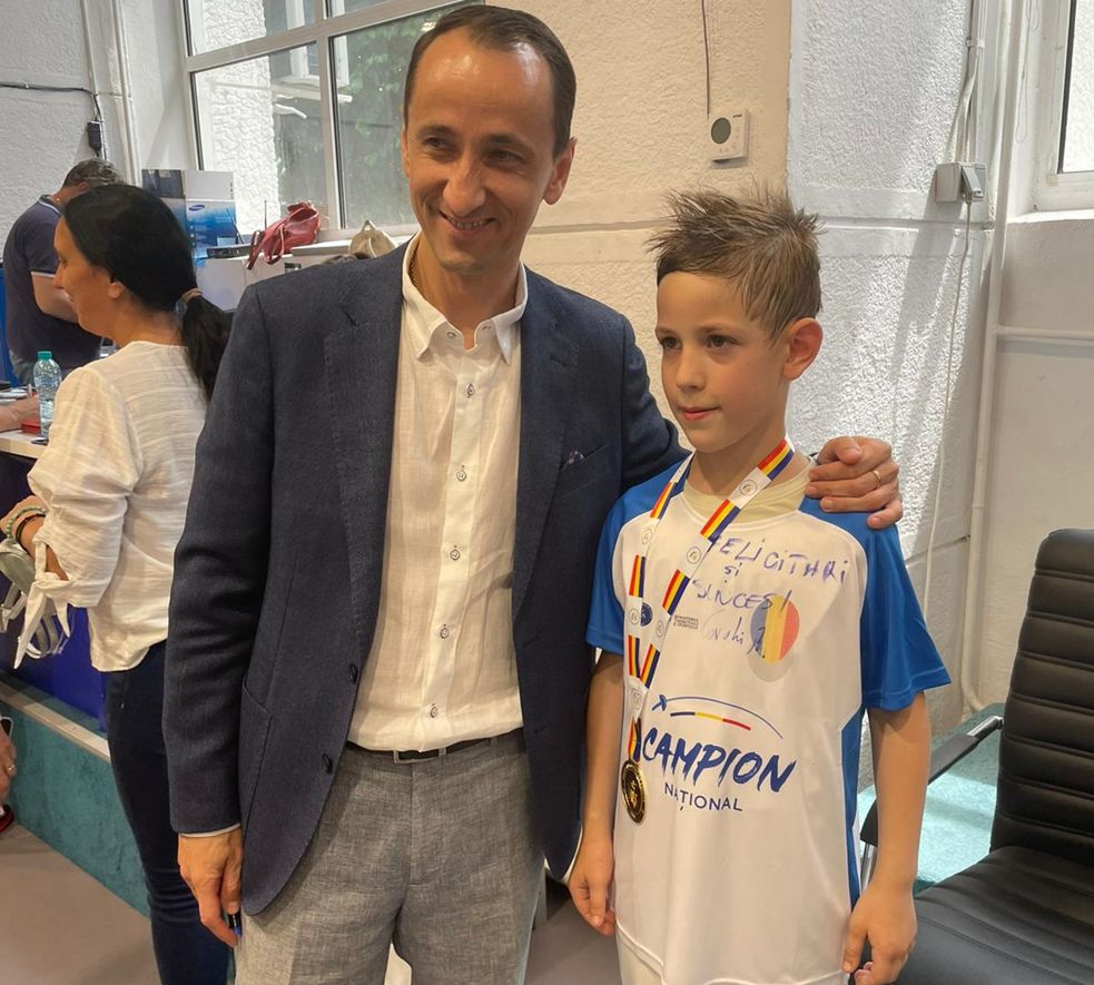 Luca Asăvoaie, cel mai tânăr campion al sabiei ieșene