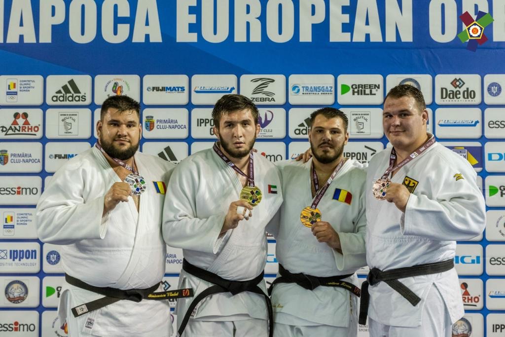 Judoka ieșean Vlăduț Simionescu, medaliat cu argint la Openul European de la Cluj-Napoca