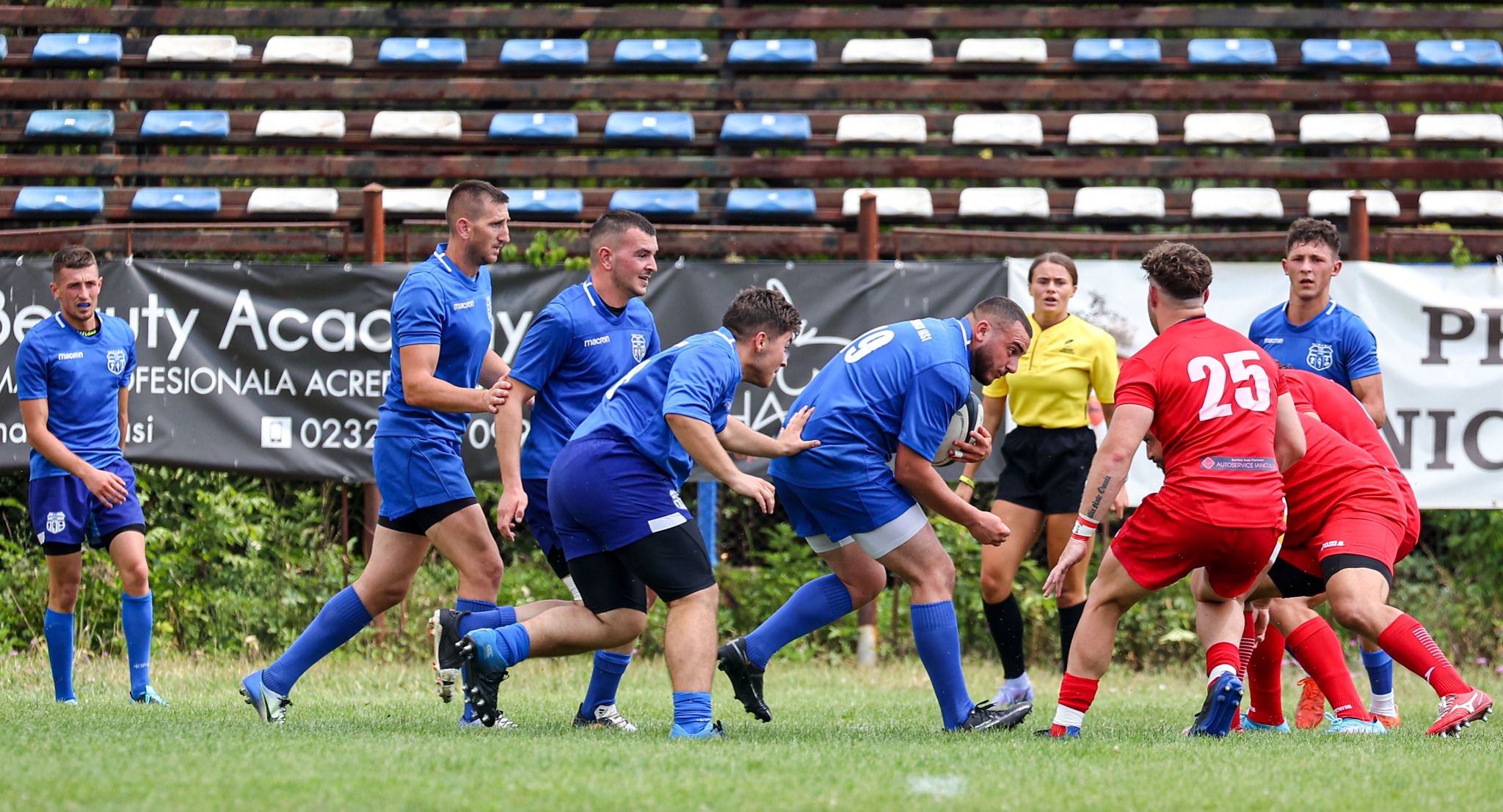 Amical de gală pentru rugbiștii Politehnicii Iași, înainte de startul play-out-ului