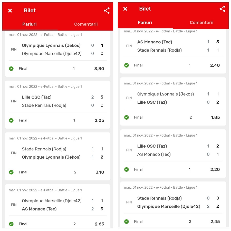 Peste un milion de lei câștigați pe un singur bilet la Superbet