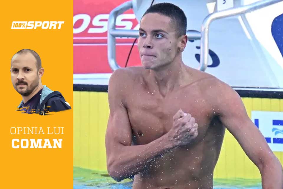 Opinie Ionuț Coman | Să ne bucurăm cu și pentru David Popovici!