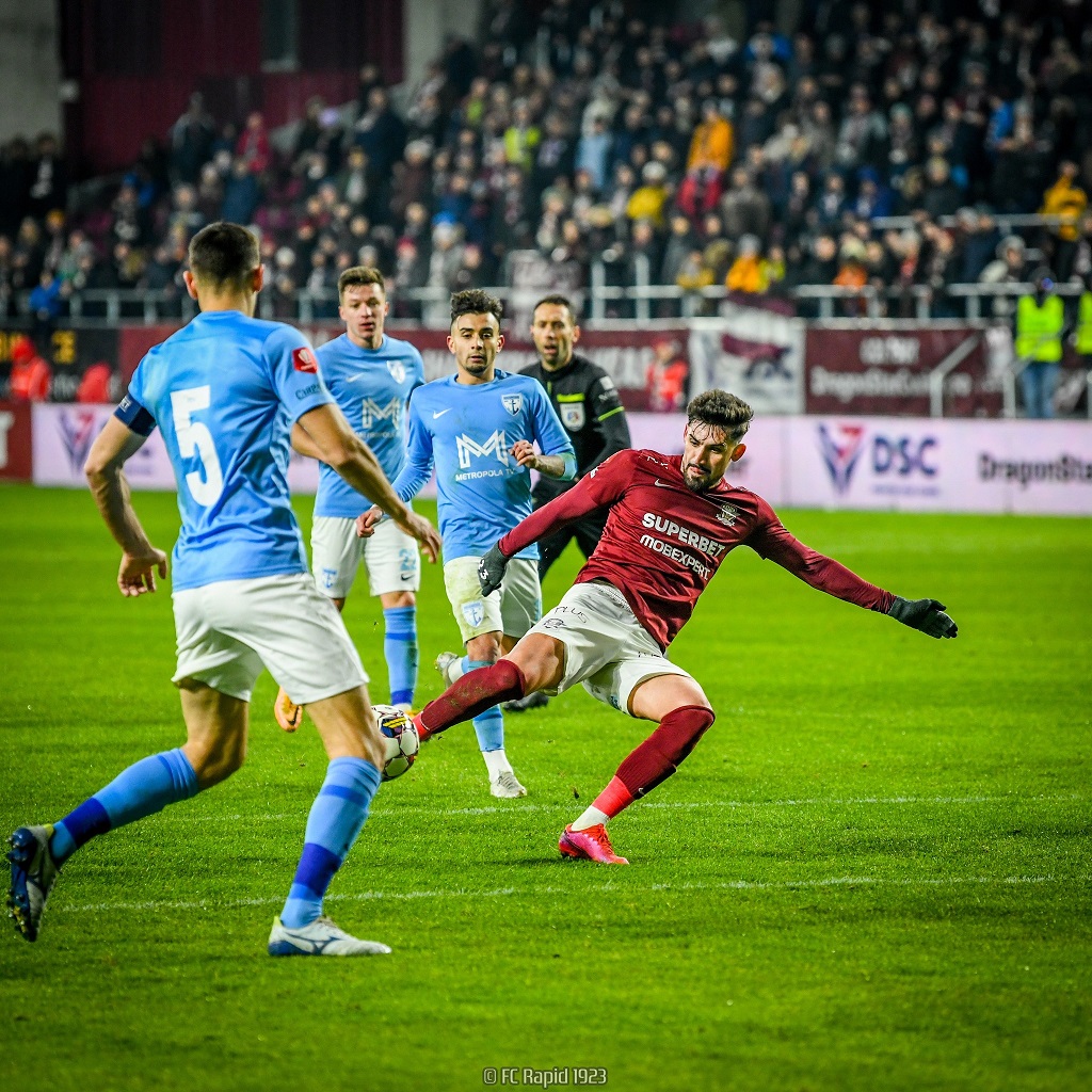 Trei la eșecuri. FC Voluntari a cedat clar în Giulești